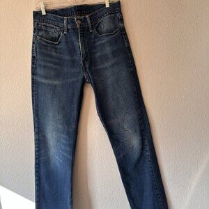 Mens 514 straight levis medium wash